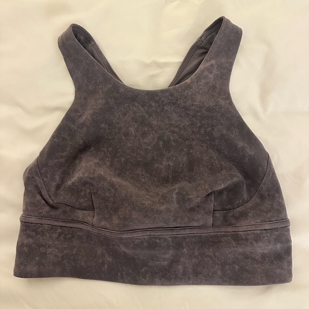 lululemon wunder train size 8 longline sports bra